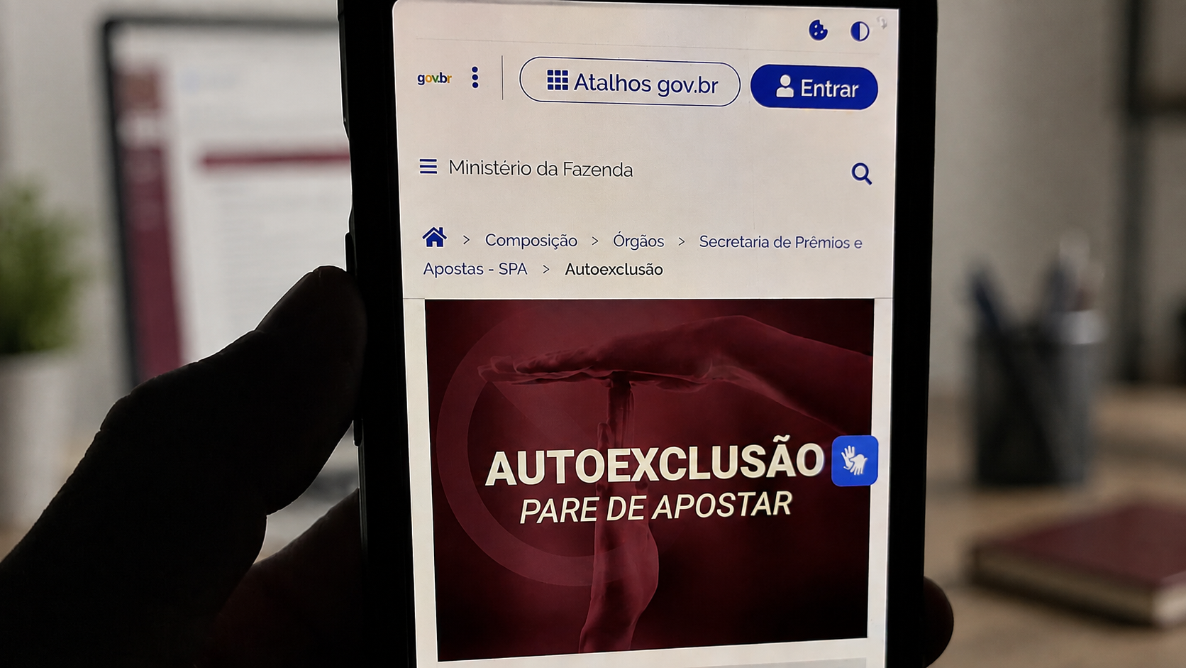Como pausar todas as contas de uma vez pelo Gov.br